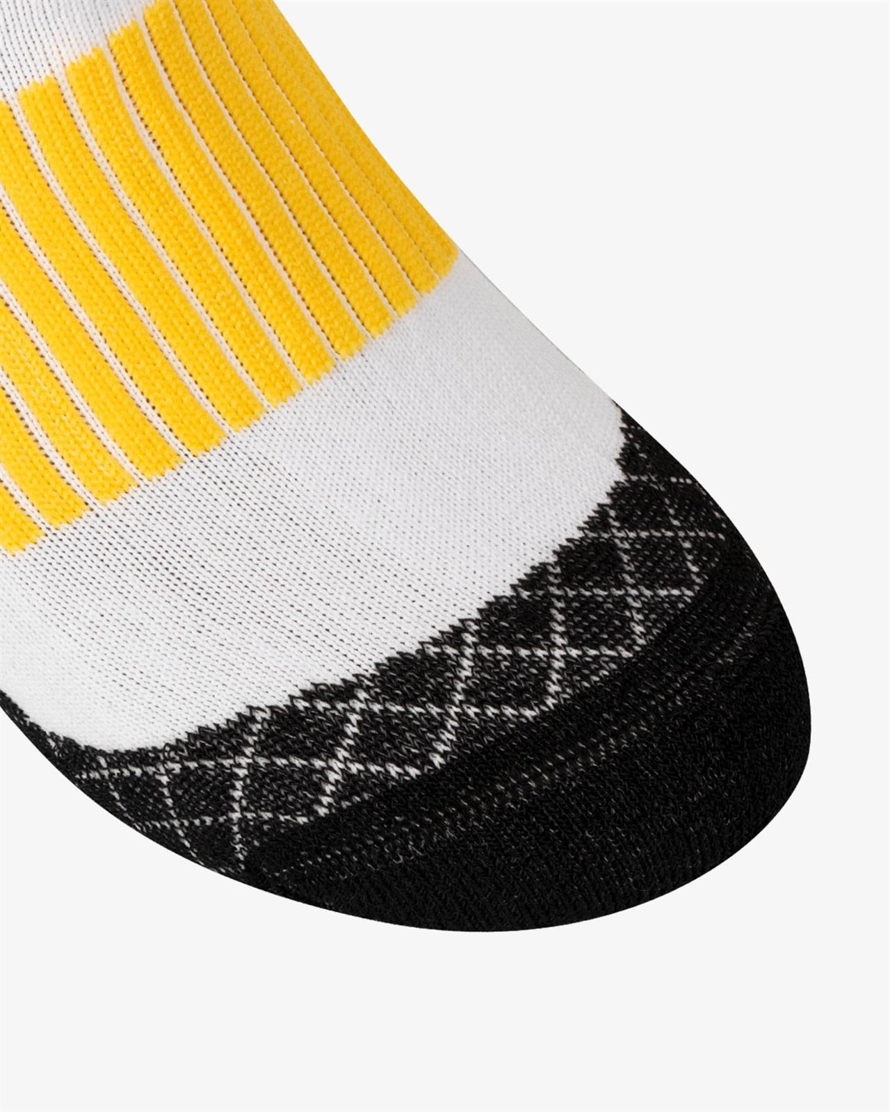 Calcetines EQUESTRO Carbon color negro/amarillo /blanco TALLA 39-42 - Imagen 4