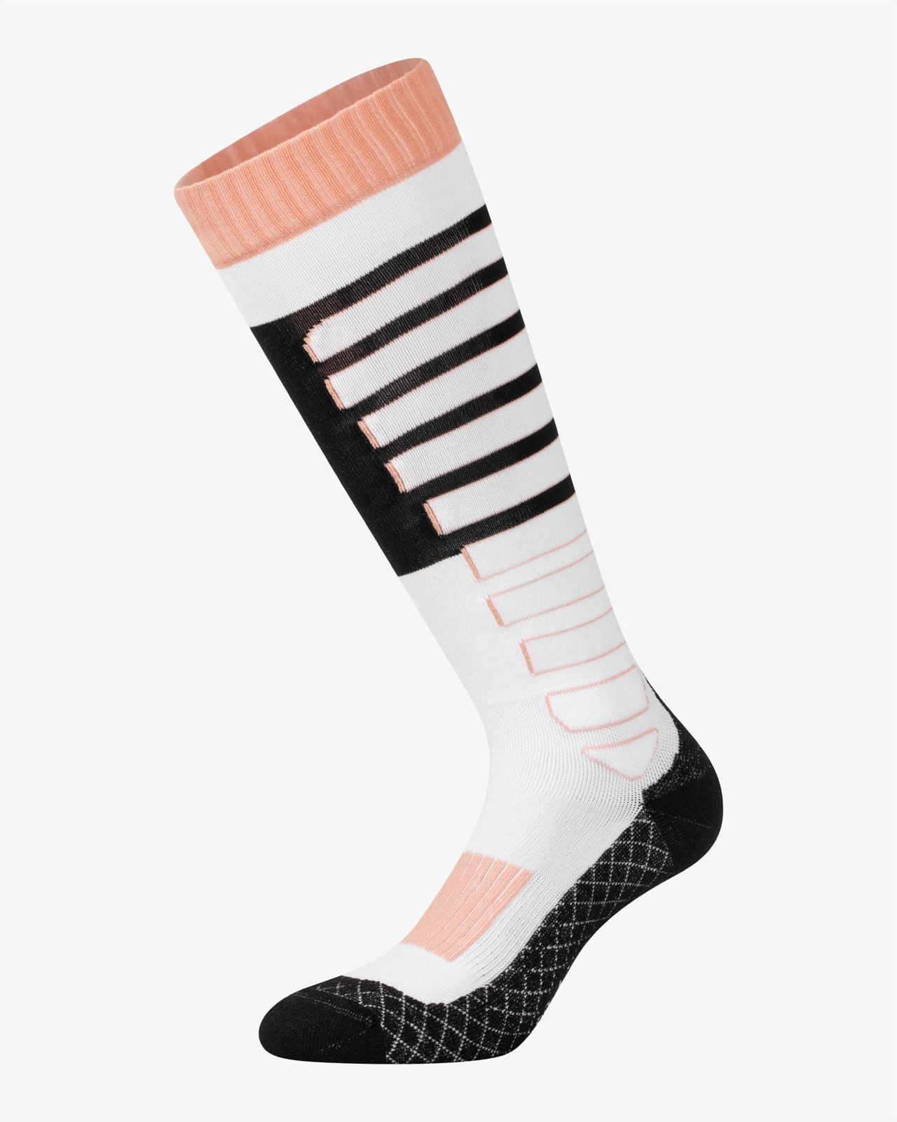 Calcetines EQUESTRO Carbon color negro/rosa /blanco TALLA 35-38 - Imagen 2