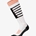 Calcetines EQUESTRO Carbon color negro/rosa /blanco TALLA 35-38 - Imagen 2