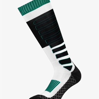 Calcetines EQUESTRO Carbon color negro/verde /blanco TALLA 39-42 - Imagen 2