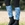 Calcetines finos HKM Sports Equipment Essentials estampado flores azules TALLA 35/38 - Imagen 2