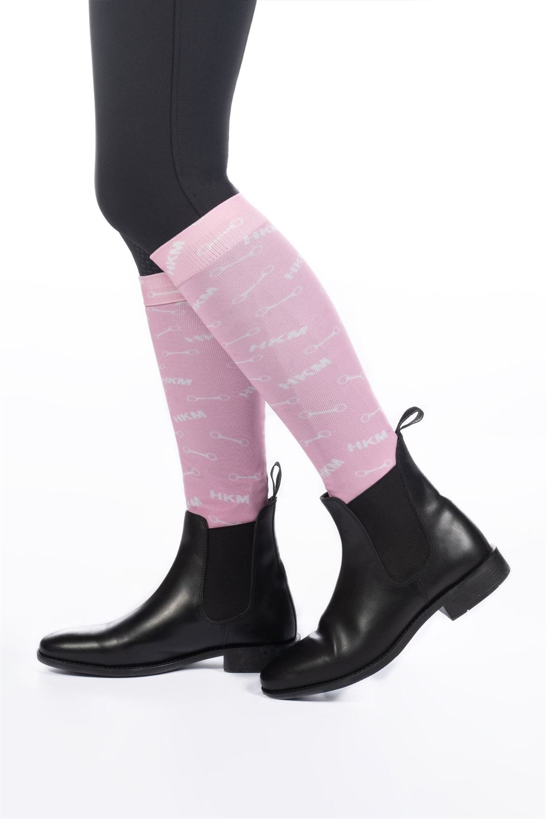 Calcetines finos HKM Sports Equipment Mellow color rosa TALLA 35/38 - Imagen 2