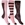 Calcetines HKM Sport Equipment Houston rosa/marrón pack de 3 pares talla 30/34 - Imagen 1
