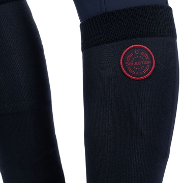 Calcetines HKM Sports Equipment Aruba color azul marino/rojo talla 35/38 - Imagen 2