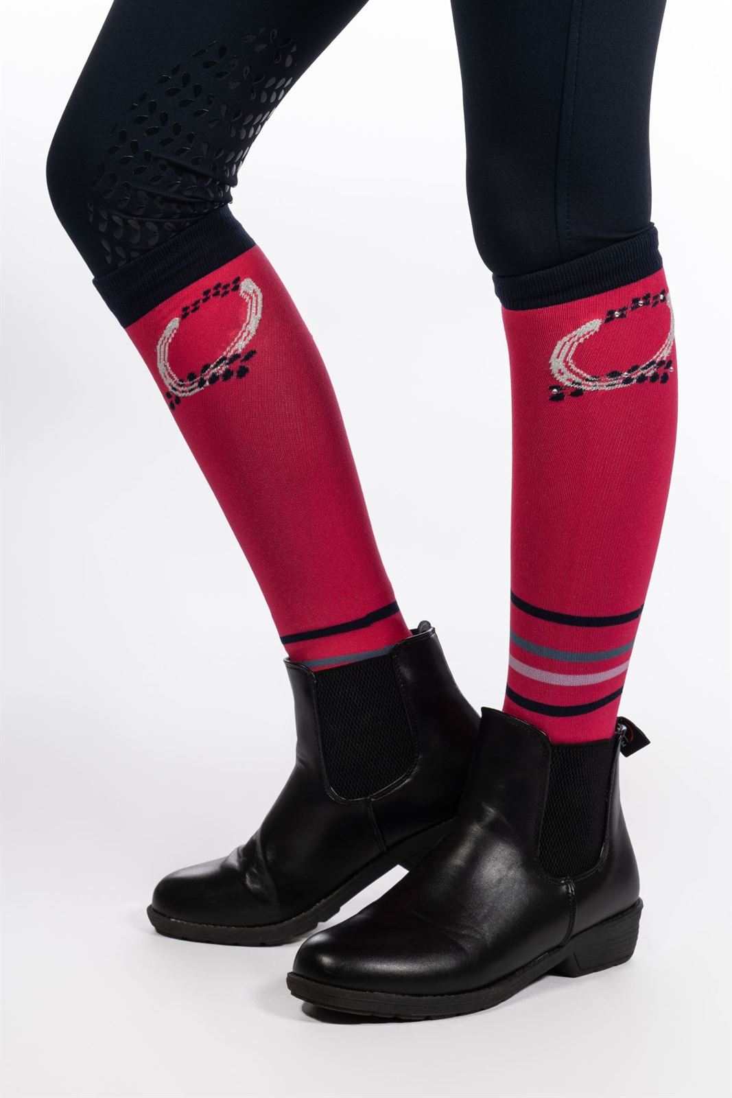 Calcetines HKM Sports Equipment Aymee color rosa talla 30/34 - Imagen 2