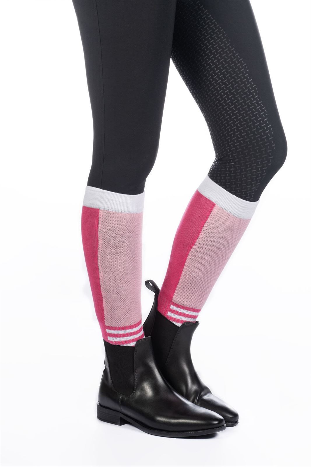 Calcetines HKM Sports Equipment Olympia color rosa TALLA 35/38 - Imagen 2