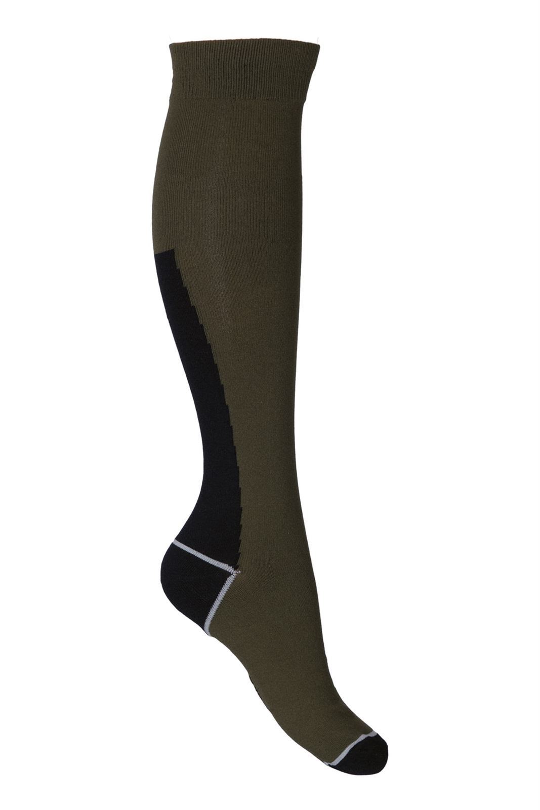 Calcetines HKM Sports Equipment pack de 3 pares color negro/marino/verde talla 43/46 - Imagen 2