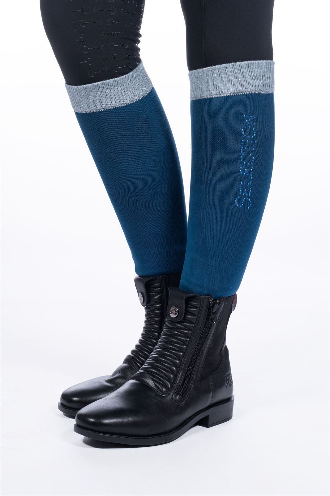 Calcetines HKM Sports Equipment Port Royal color azul petróleo TALLA 35/38 - Imagen 1