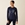 Camiseta Ariat niñ@ unisex Liberty Jump color azul marino - Imagen 2