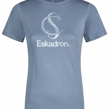 Camiseta ESKADRON mujer classic sport color azul grisáceo TALLA M - Imagen 1