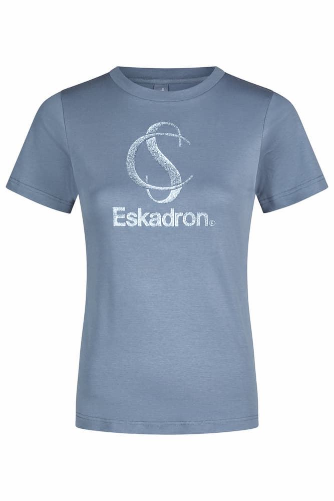 Camiseta ESKADRON mujer classic sport color azul grisáceo - Imagen 1