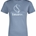 Camiseta ESKADRON mujer classic sport color azul grisáceo - Imagen 1
