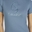 Camiseta ESKADRON mujer classic sport color azul grisáceo - Imagen 2