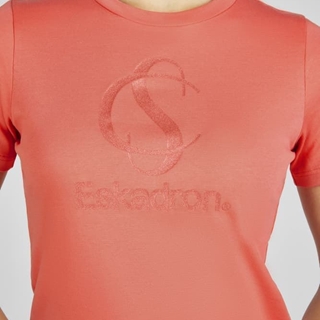 Camiseta ESKADRON mujer classic sport color coral TALLA M - Imagen 1