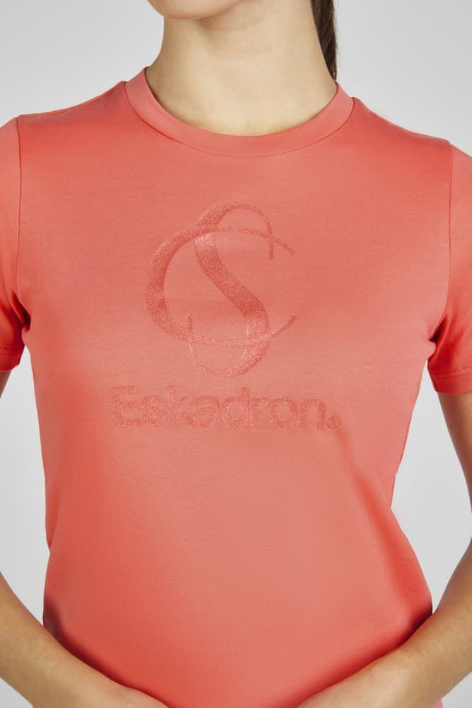 Camiseta ESKADRON mujer classic sport color coral - Imagen 1