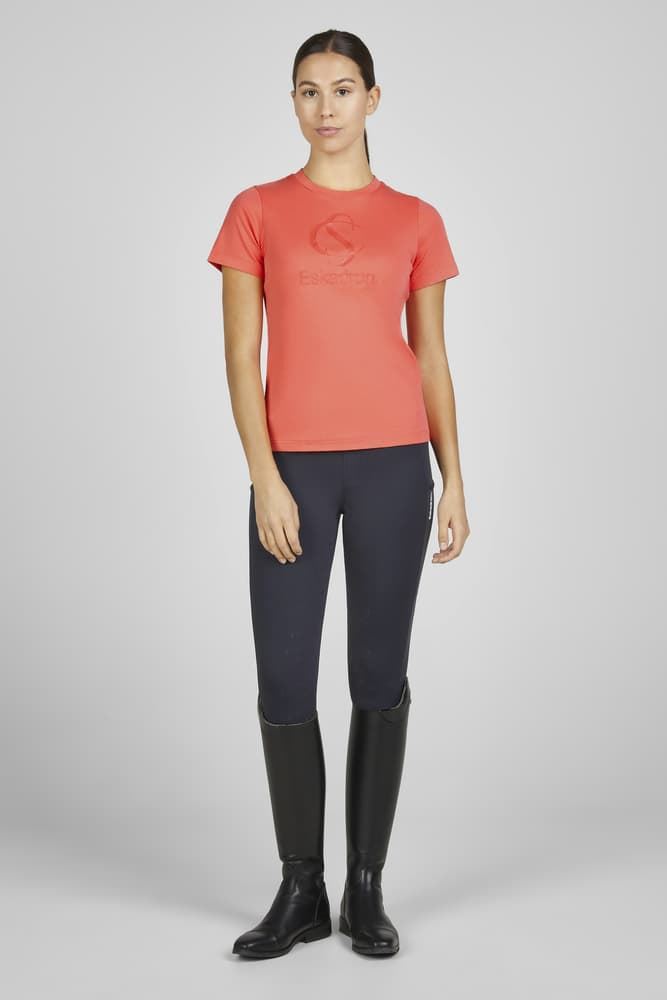 Camiseta ESKADRON mujer classic sport color coral - Imagen 4