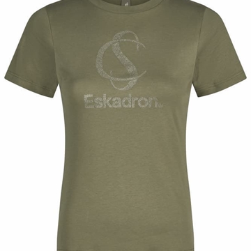 Camiseta ESKADRON mujer classic sport color oliva TALLA S - Imagen 1