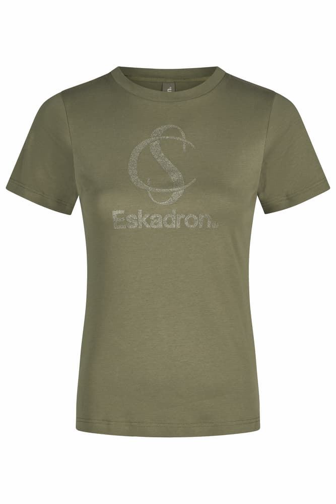 Camiseta ESKADRON mujer classic sport color oliva - Imagen 1