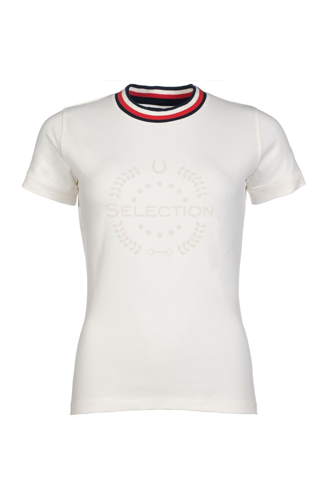 Camiseta HKM Sports Equipment Aruba mujer color beige - Imagen 1