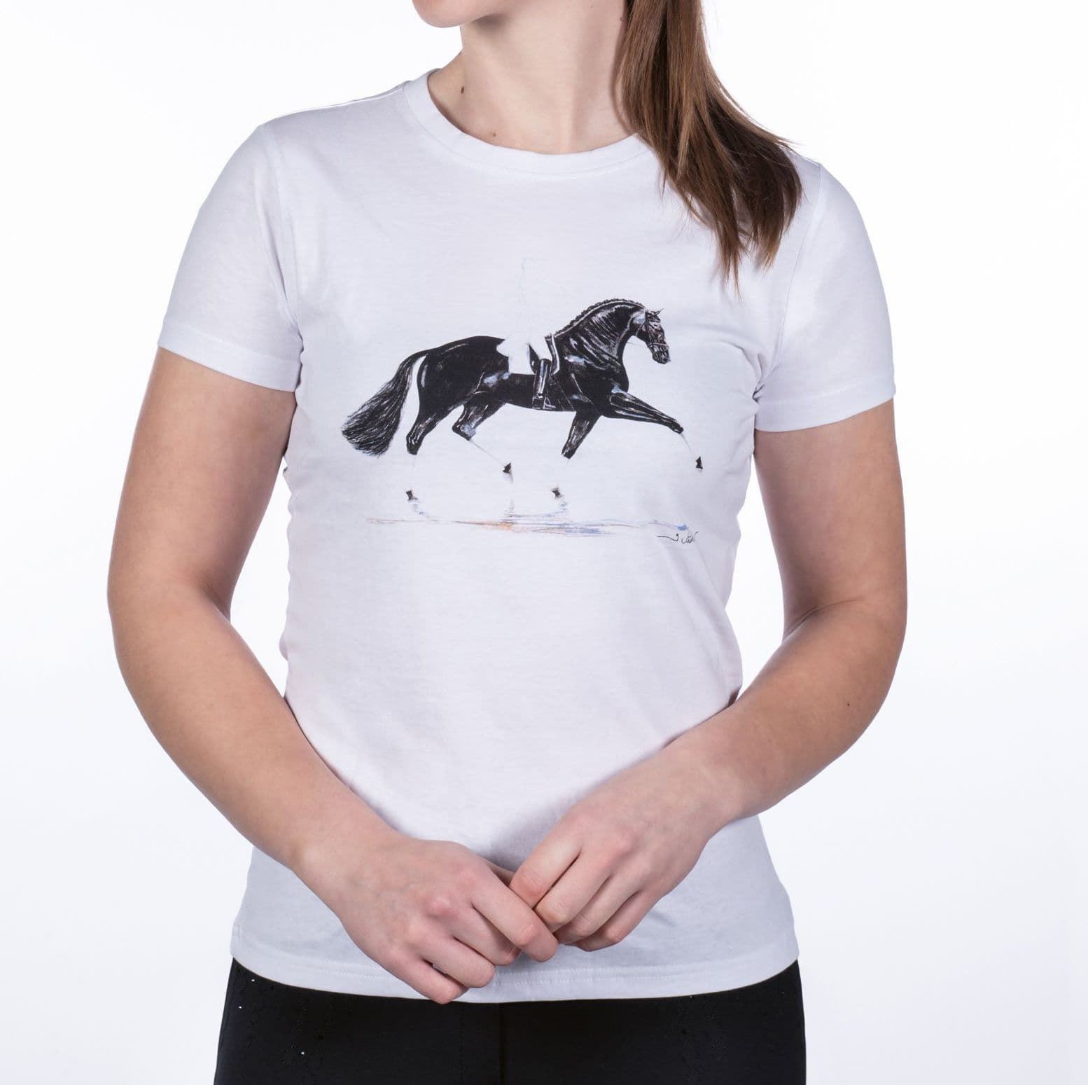 Camiseta HKM Sports Equipment caballo doma - Imagen 1