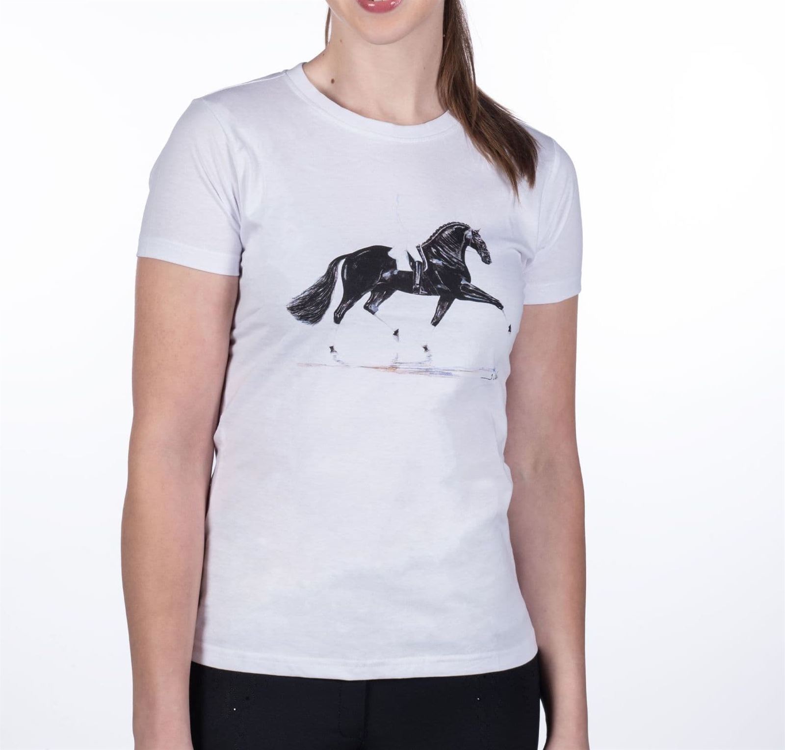 Camiseta HKM Sports Equipment caballo doma - Imagen 3