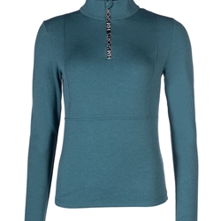 Camiseta HKM Sports Equipment mujer Supersoft color petróleo - Imagen 1
