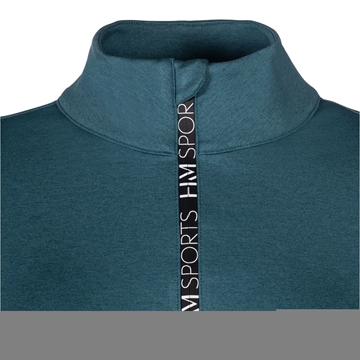 Camiseta HKM Sports Equipment mujer Supersoft color petróleo - Imagen 2