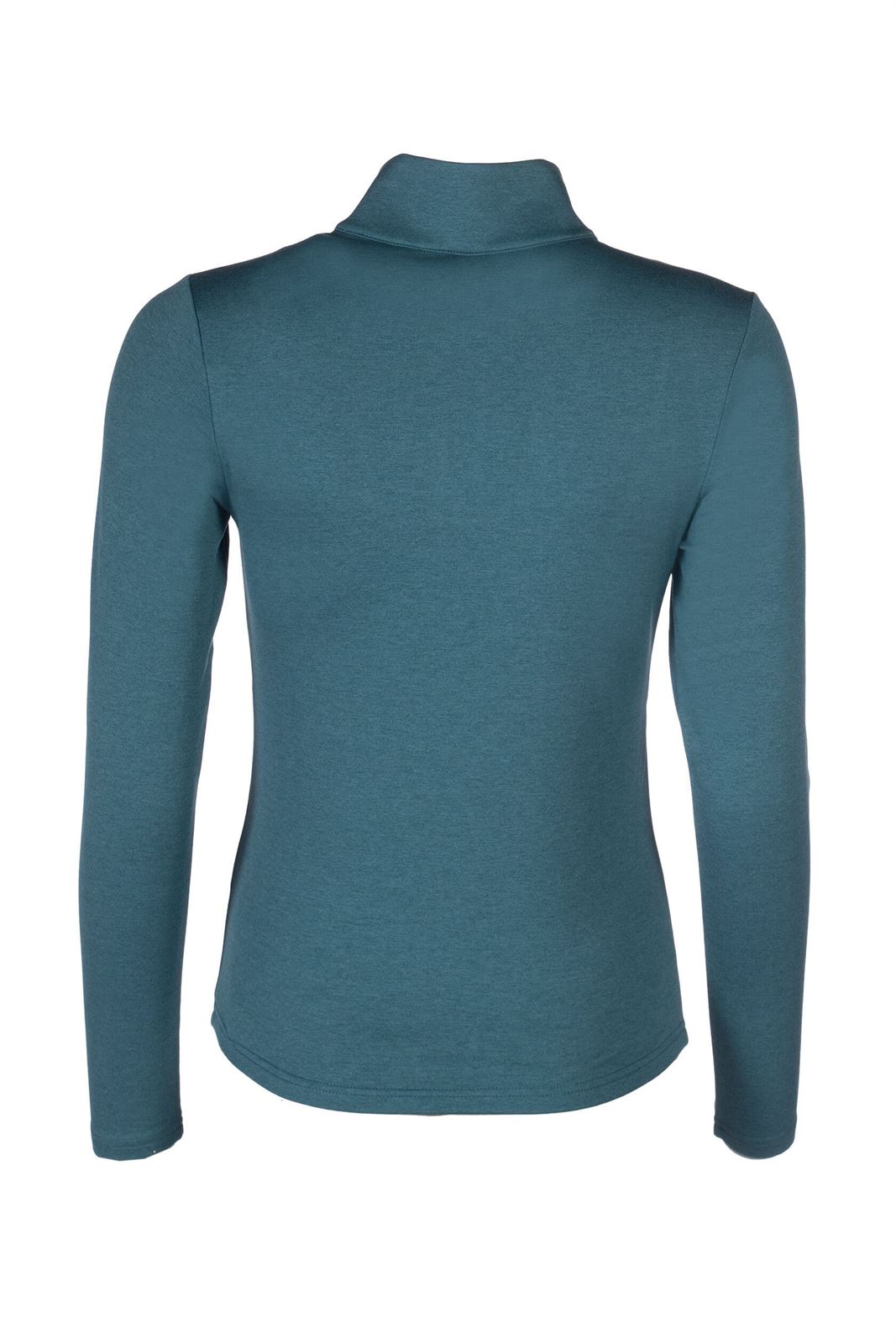 Camiseta HKM Sports Equipment mujer Supersoft color petróleo - Imagen 4