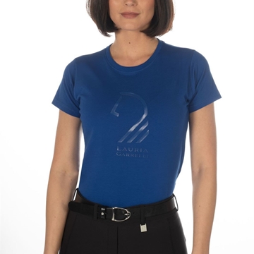 Camiseta LAURIA GARRELLI Livigno Horse Head azul royal - Imagen 1