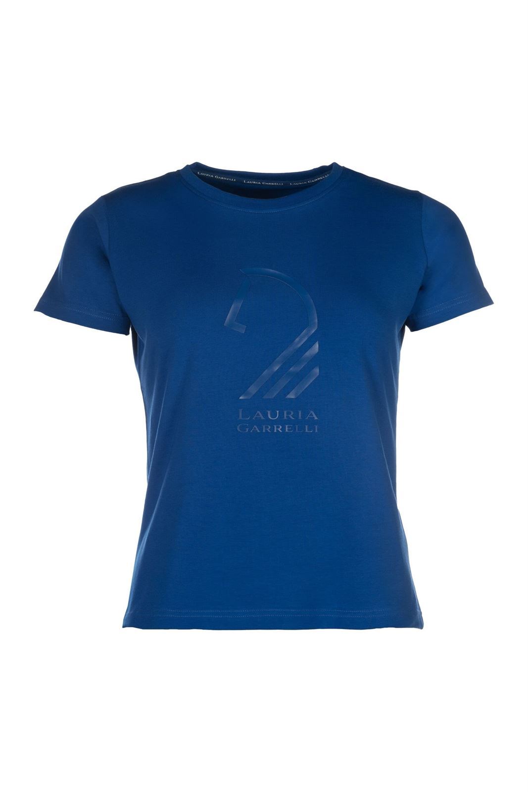 Camiseta LAURIA GARRELLI Livigno Horse Head azul royal - Imagen 4