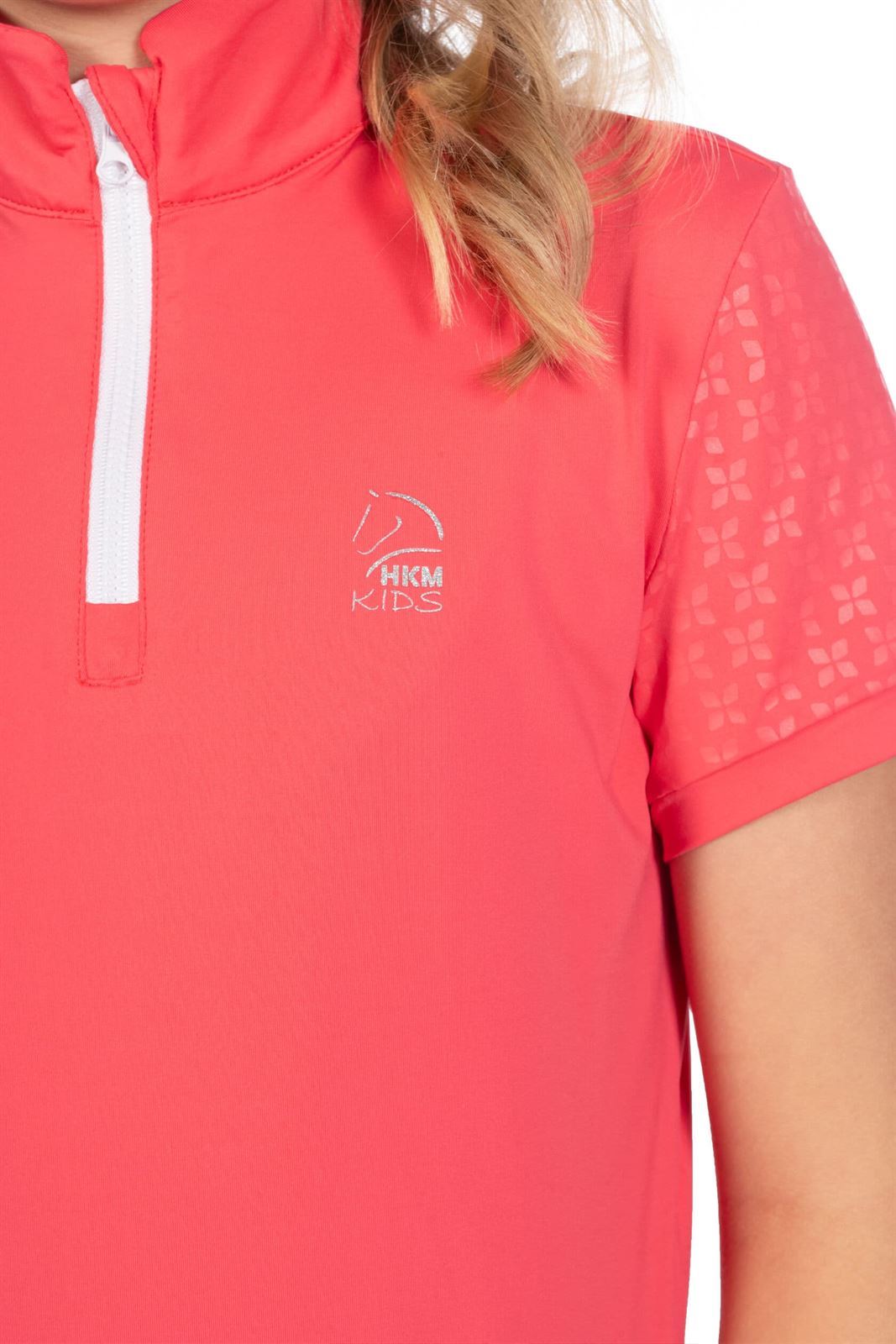 Camiseta técnica HKM Sports Equipment Aymee color rosa - Imagen 2