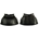 Campana caucho HKM con cierre de velcro, color negro, talla XXL (par) - Imagen 1