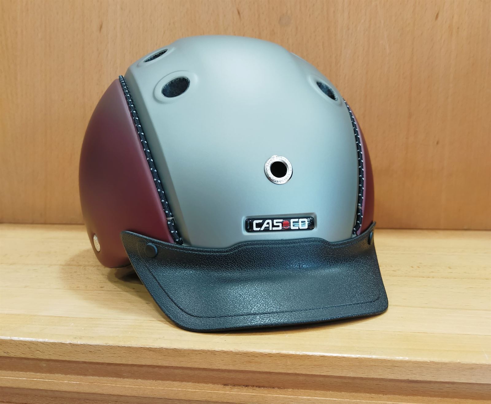 Casco CASCO Choice Turner color granate/gris, talla S (52-56) - Imagen 2