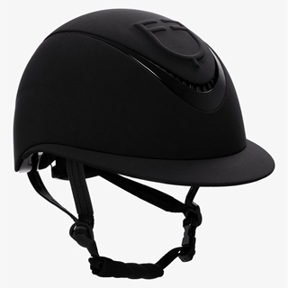 Casco EQUESTRO Meteor visera ancha color negro/negro talla M (55-57) - Imagen 1