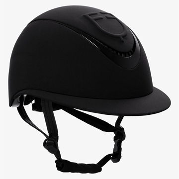 Casco EQUESTRO Meteor visera ancha color negro/negro talla M (55-57) - Imagen 1
