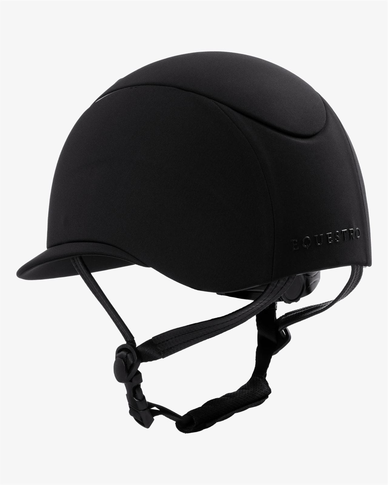 Casco EQUESTRO Meteor visera ancha color negro/negro talla M (55-57) - Imagen 2