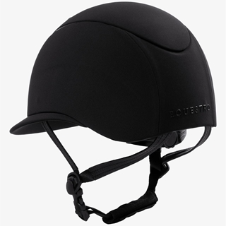 Casco EQUESTRO Meteor visera ancha color negro/negro talla M (55-57) - Imagen 2