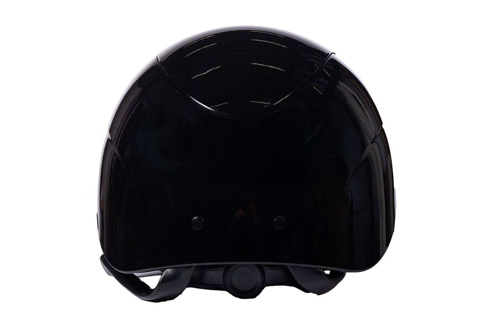Casco HKM Sports Equipment Alarion Brillant color negro/negro talla M 55-57 cm - Imagen 2