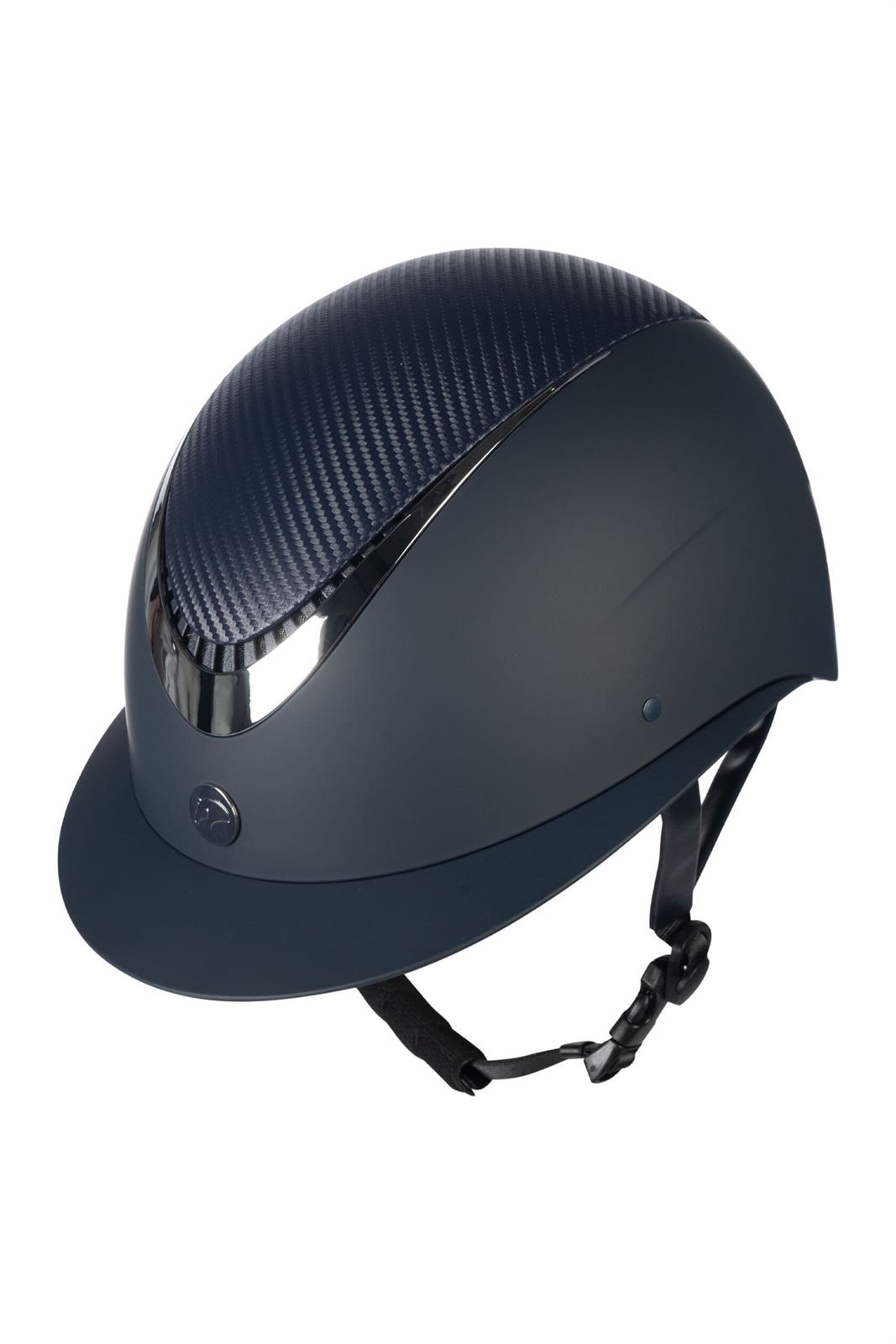Casco HKM Sports Equipment Alarion color azul/plata talla M 55-57 cm - Imagen 1