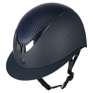 Casco HKM Sports Equipment Alarion color azul/plata talla M 55-57 cm - Imagen 1