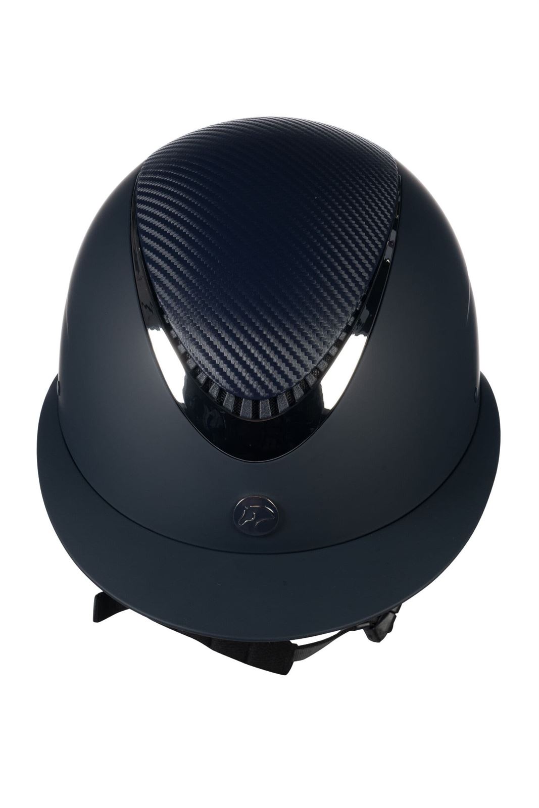 Casco HKM Sports Equipment Alarion color azul/plata talla M 55-57 cm - Imagen 2