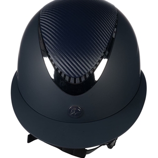 Casco HKM Sports Equipment Alarion color azul/plata talla M 55-57 cm - Imagen 2