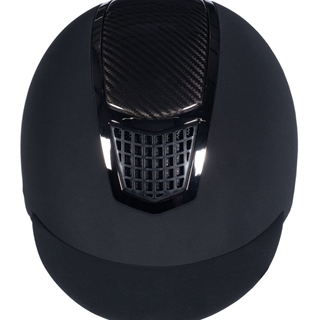 Casco HKM Sports Equipment Carbon Professional, negro TALLA M - Imagen 2