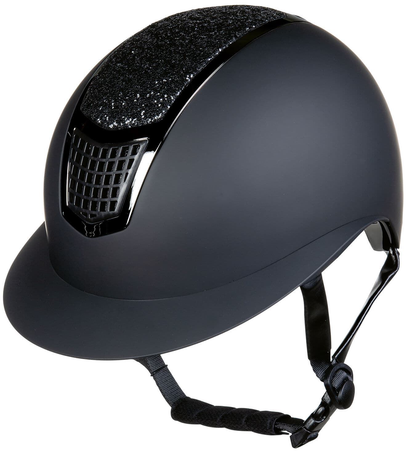 Casco HKM Sports Equipment Glamour Shield, negro TALLA M - Imagen 1