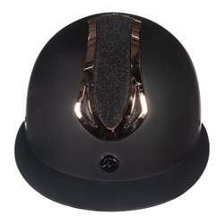 Casco HKM Sports Equipment Illusion color negro/rosegold talla M 55-57 cm - Imagen 2