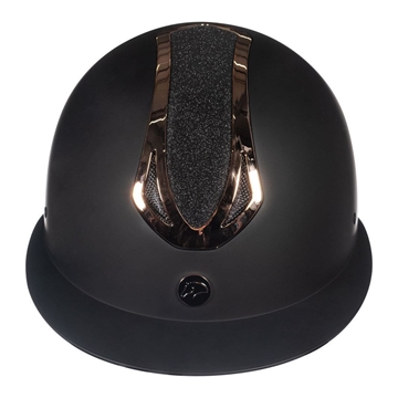 Casco HKM Sports Equipment Illusion color negro/rosegold talla M 55-57 cm - Imagen 2