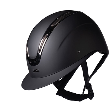 Casco HKM Sports Equipment Kaida negro/plata T M (55-57 cm) - Imagen 1