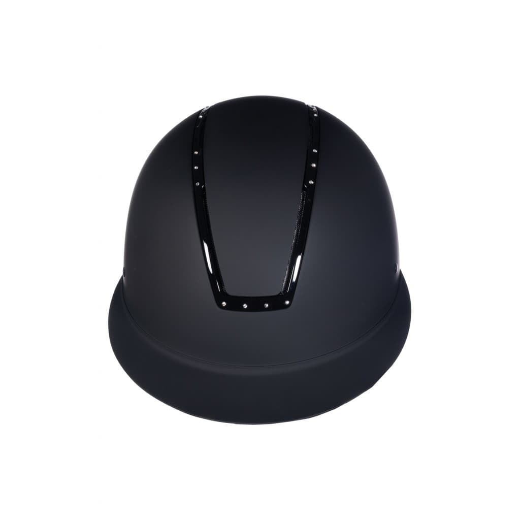 Casco HKM Sports Equipment Lady Shield Diamond color negro TALLA M (55-57 cm) - Imagen 5
