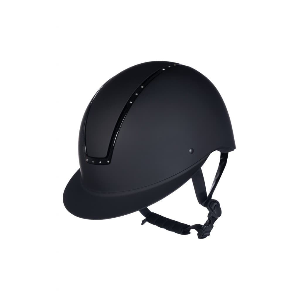 Casco HKM Sports Equipment Lady Shield Diamond color negro TALLA S (52-54 cm) - Imagen 2