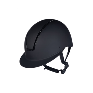 Casco HKM Sports Equipment Lady Shield Diamond color negro TALLA S (52-54 cm) - Imagen 2